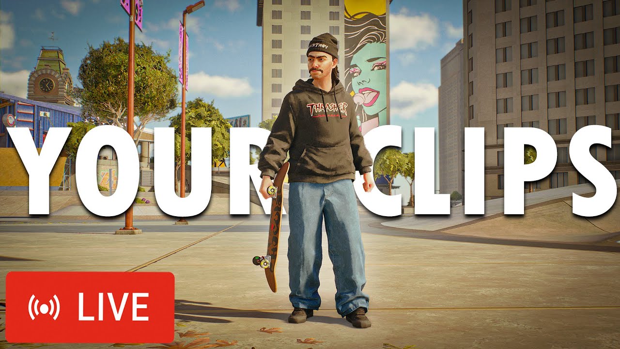 🔴 LIVE - Reacting To Your Skate Gaming Clips (Clip Stream 16)
