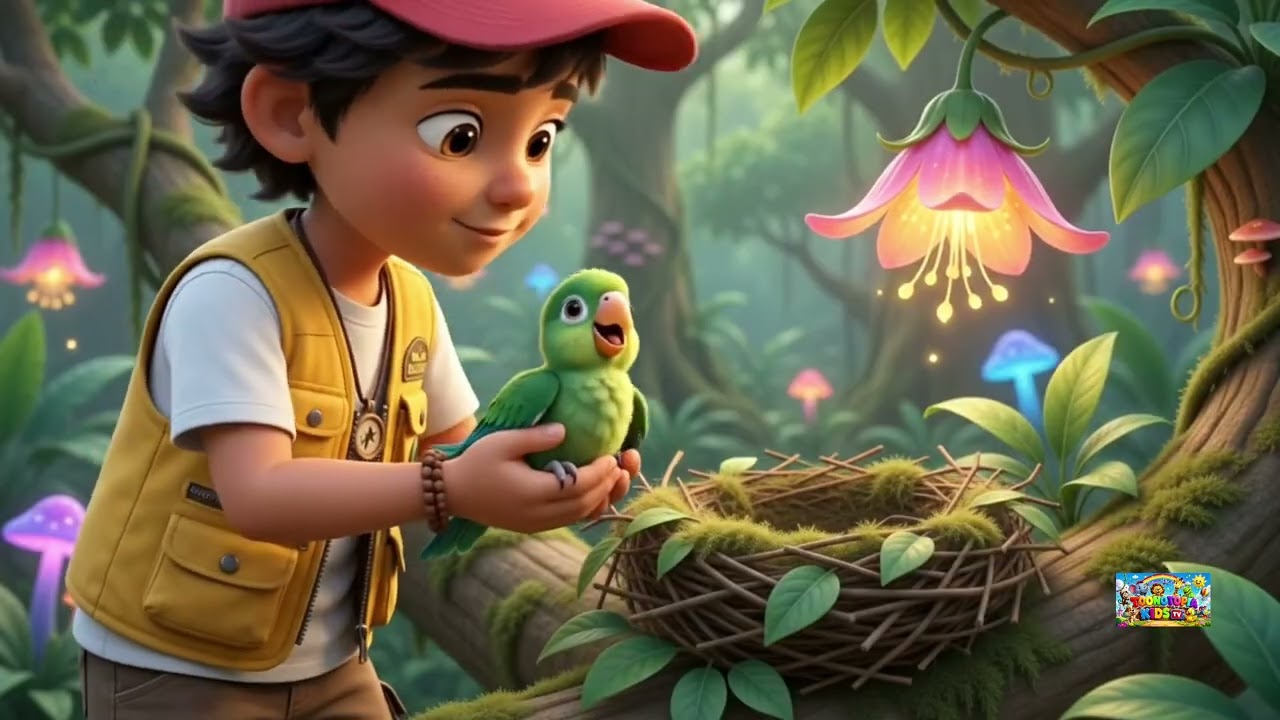Jungle Adventure for kids | Nursery rhythm + more magical adventure 
