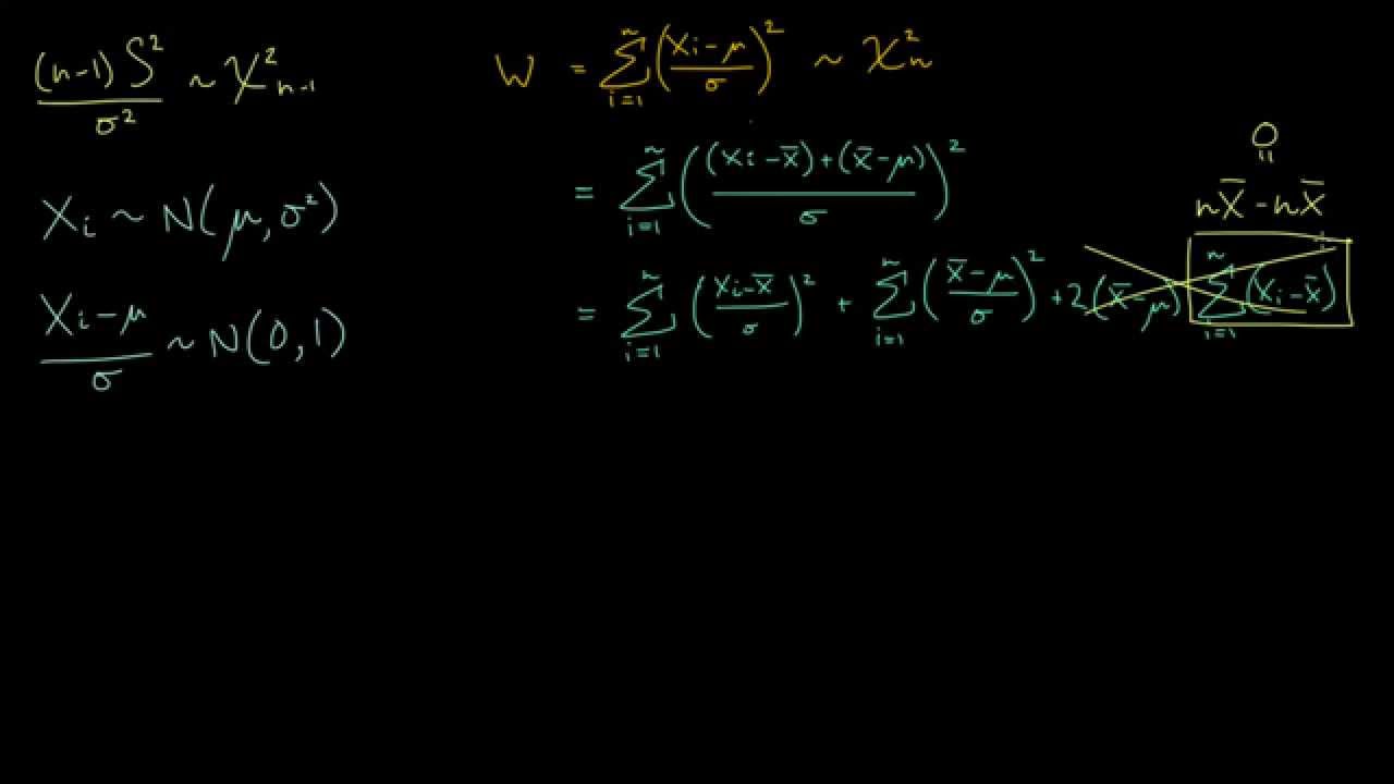 18: Chi Square Proof