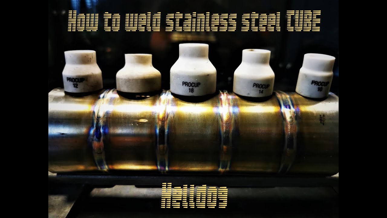 HOW TO WELD STAINLESS TUBE - HELLDOG