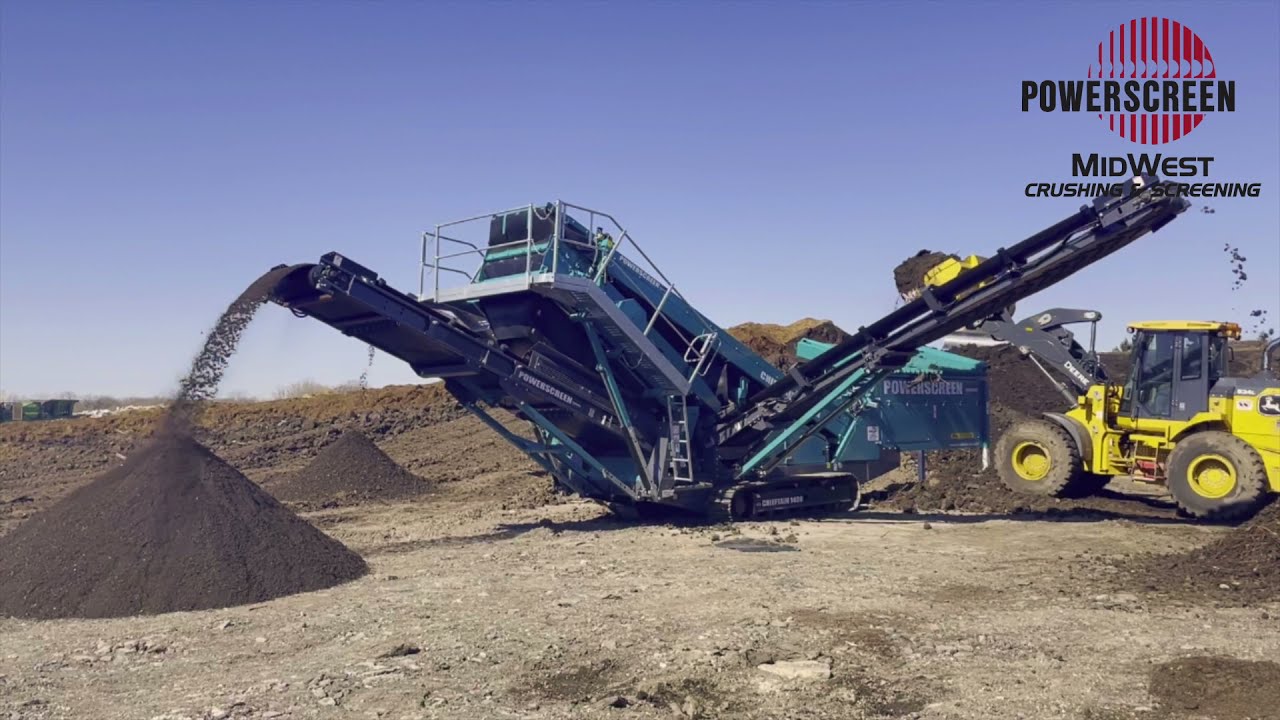 Topsoil Screen Plant Applications
