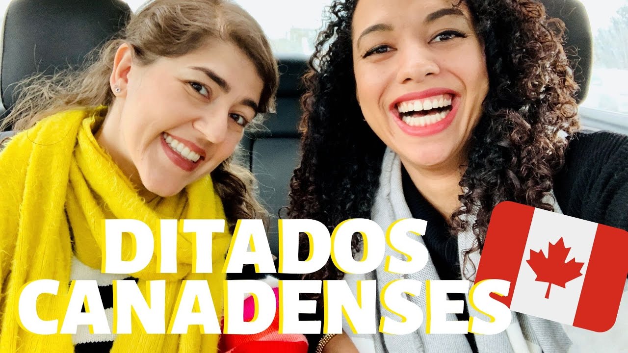 FALE COMO NATIVO USANDO DITADOS CANADENSES | Vida no Canadá | Fer & Van