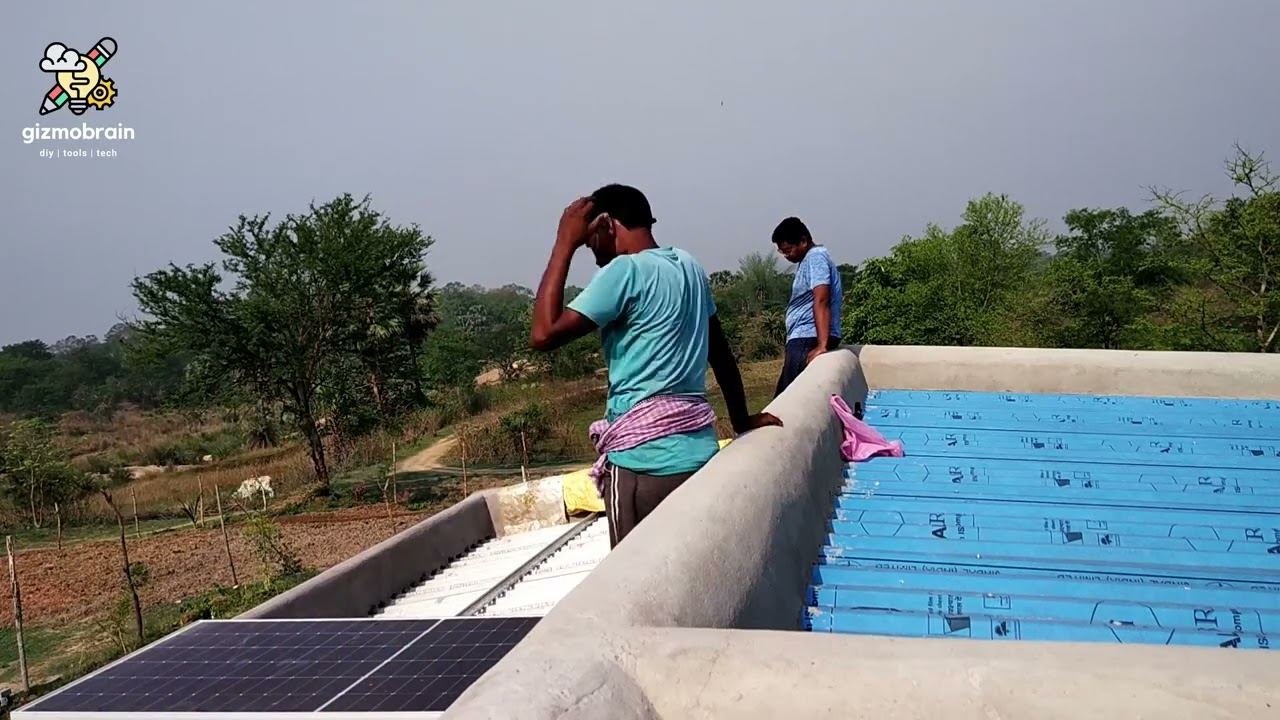 How to mount Solar panels on corrugated asbestos cement sheet roof