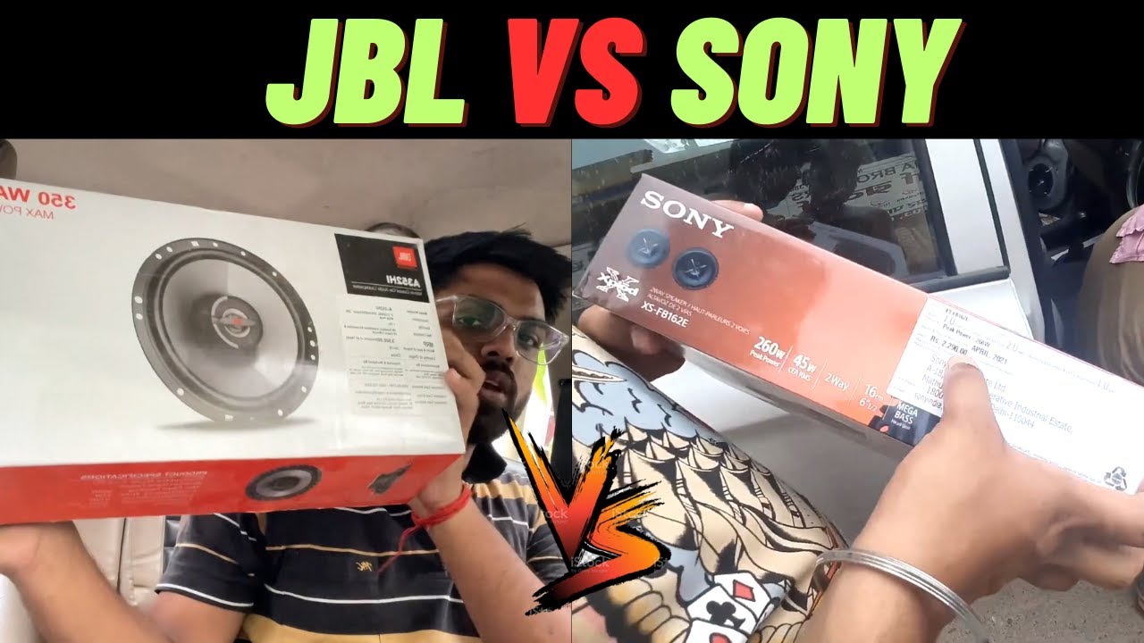 JBL 352HI vs SONY XS FB162E- konse speaker best hai BASS LOVERS ke ly ?
