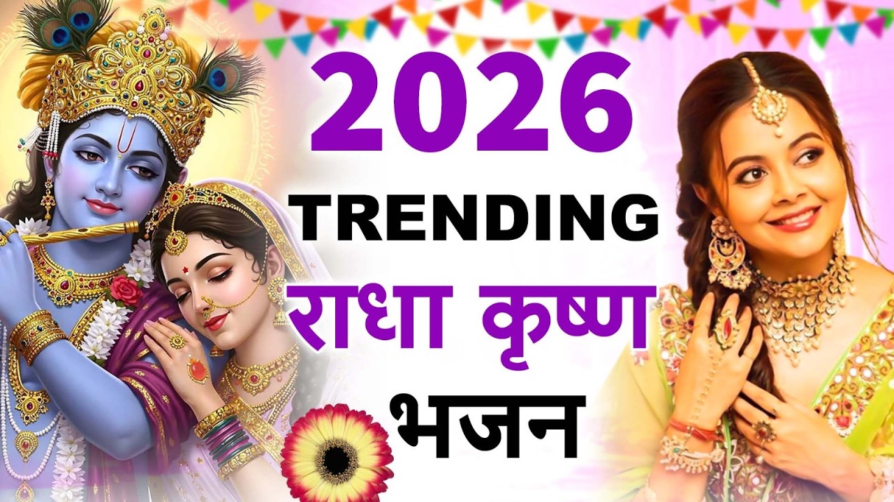 टॉप 10 कृष्ण भजन 2026 | Nonstop Krishna Bhajan | Krishna Bhajan 2026,राधा कृष्ण भजन | कृष्ण भजन 2026