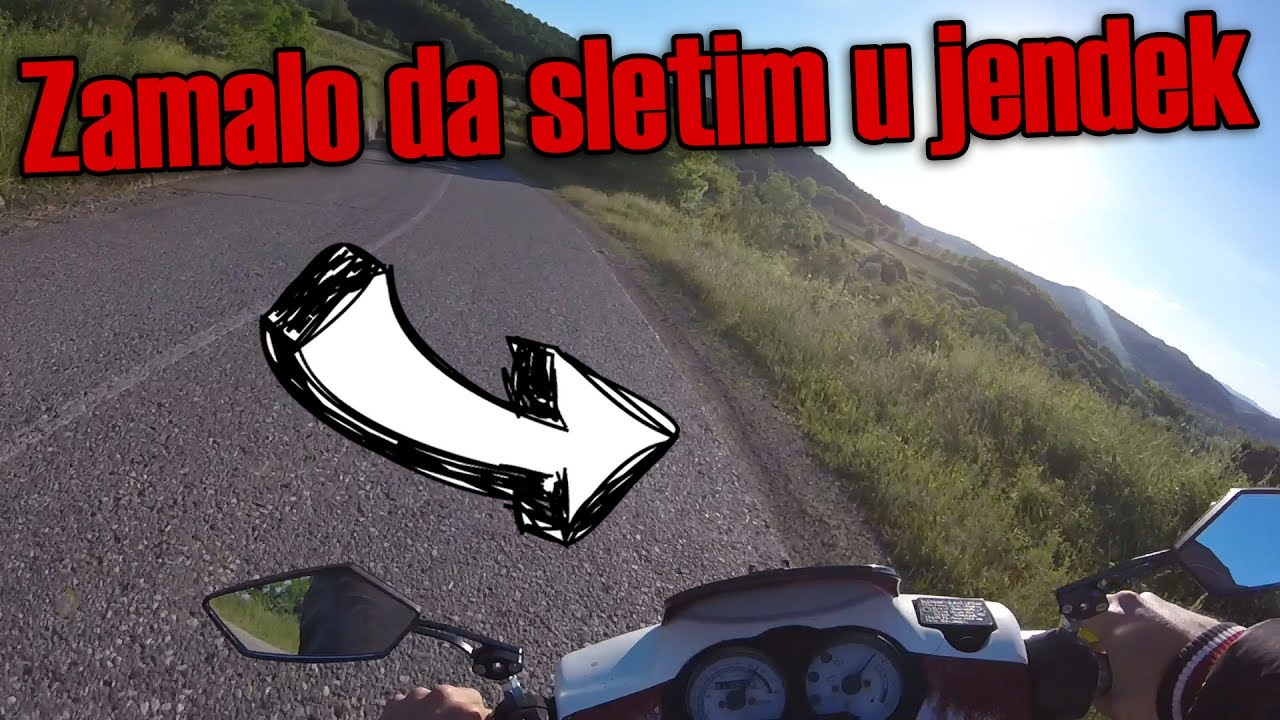 ODLICNE KRIVINE ZA OBARANJE - Voznja sa #K