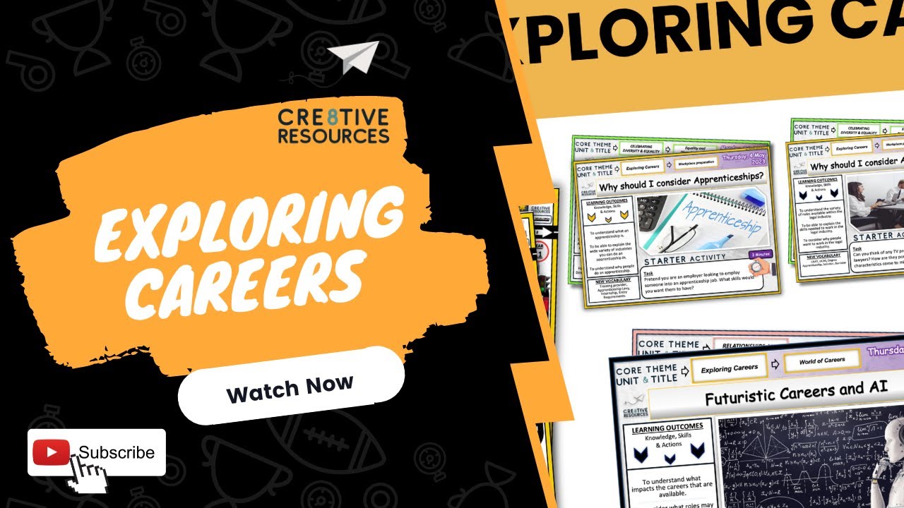 Careers Explored - Cre8tive resources