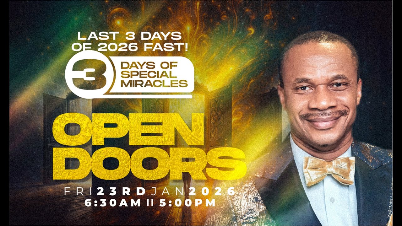 3 DAYS OF SPECIAL MIRACLES (DAY 2 EVENING) WITH REV. NTIA I. NTIA || 23RD JAN. 2026