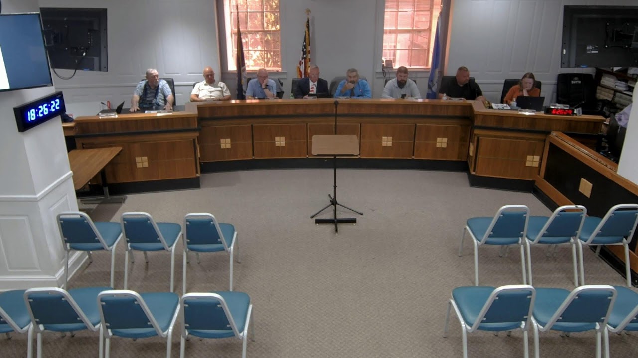Smyth County Board of Supervisors Meeting & Public Hearing September 11, 2025