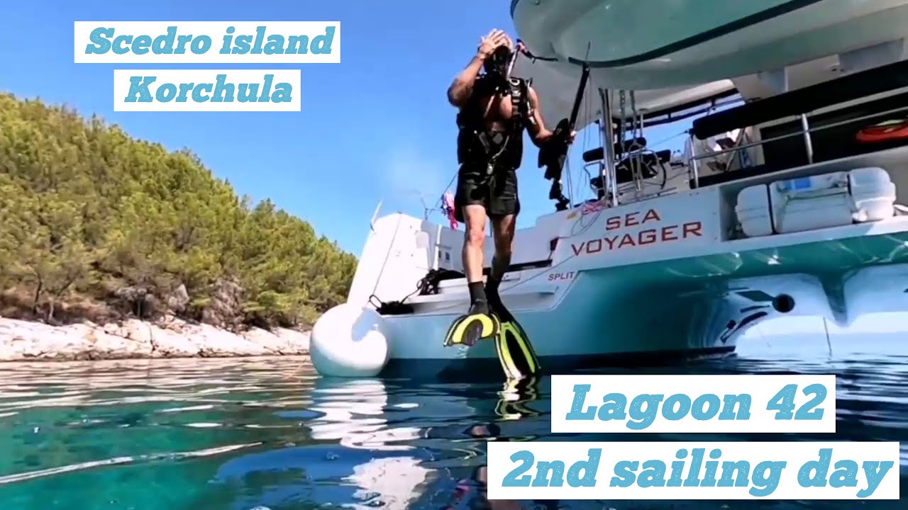 Дикий райский уголок Хорватии и прогулка по Корчуле. Wild Croatian paradise and walking in Korcula