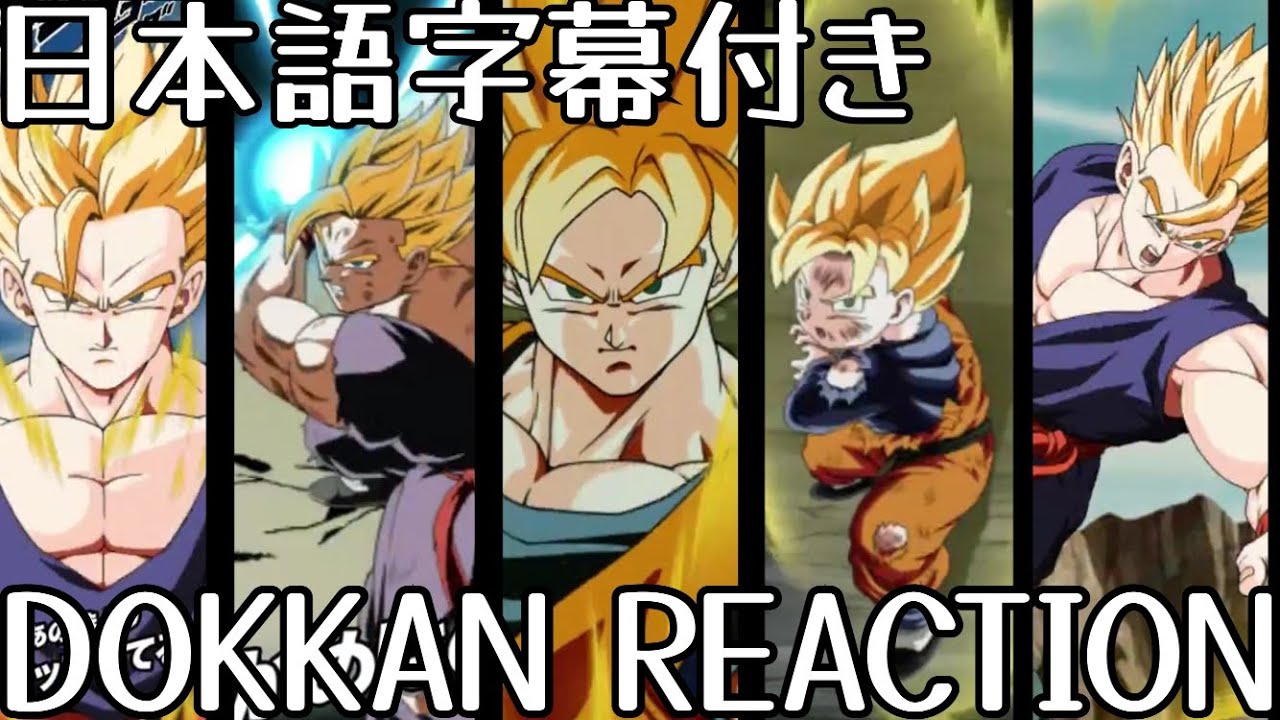 Dokkan Battle Summer Large 2nd Release LR Gohan Reaction Dokkan New LR Gohan REACTION
