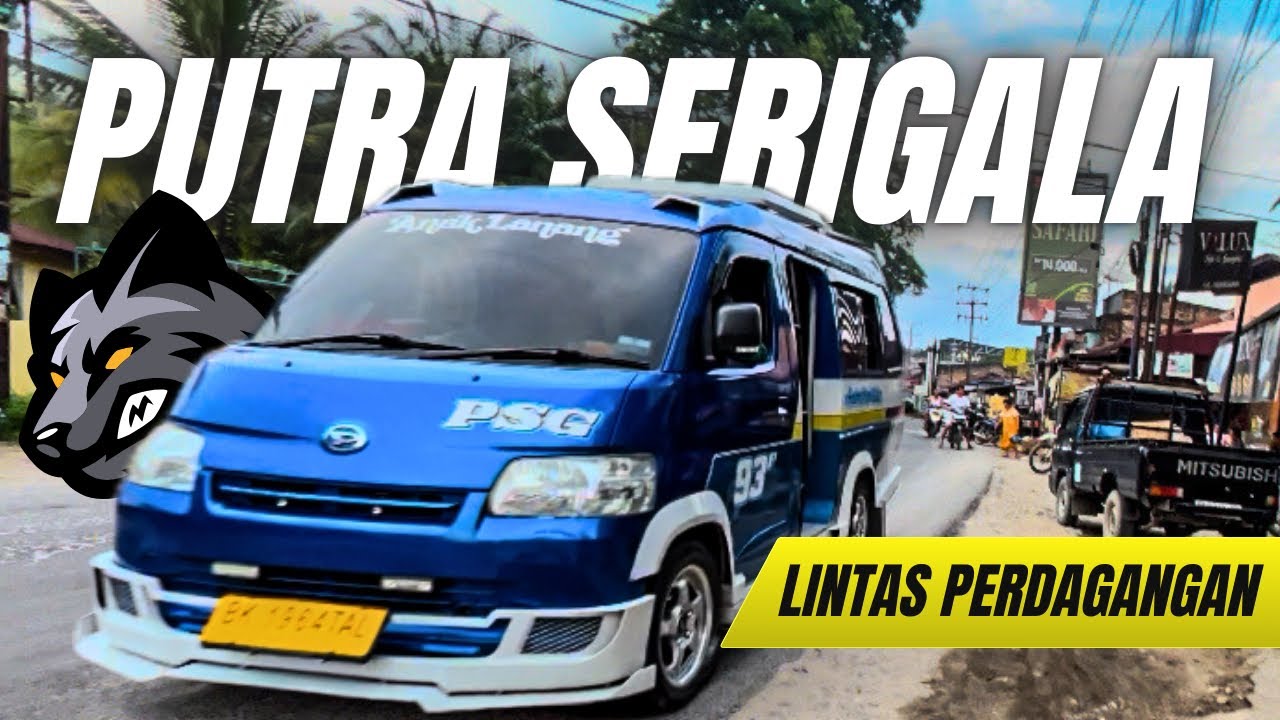 PULANG NAIK SERIGALA DARI PERDAGANGAN KE KOTA PEMATANGSIANTAR ☺️