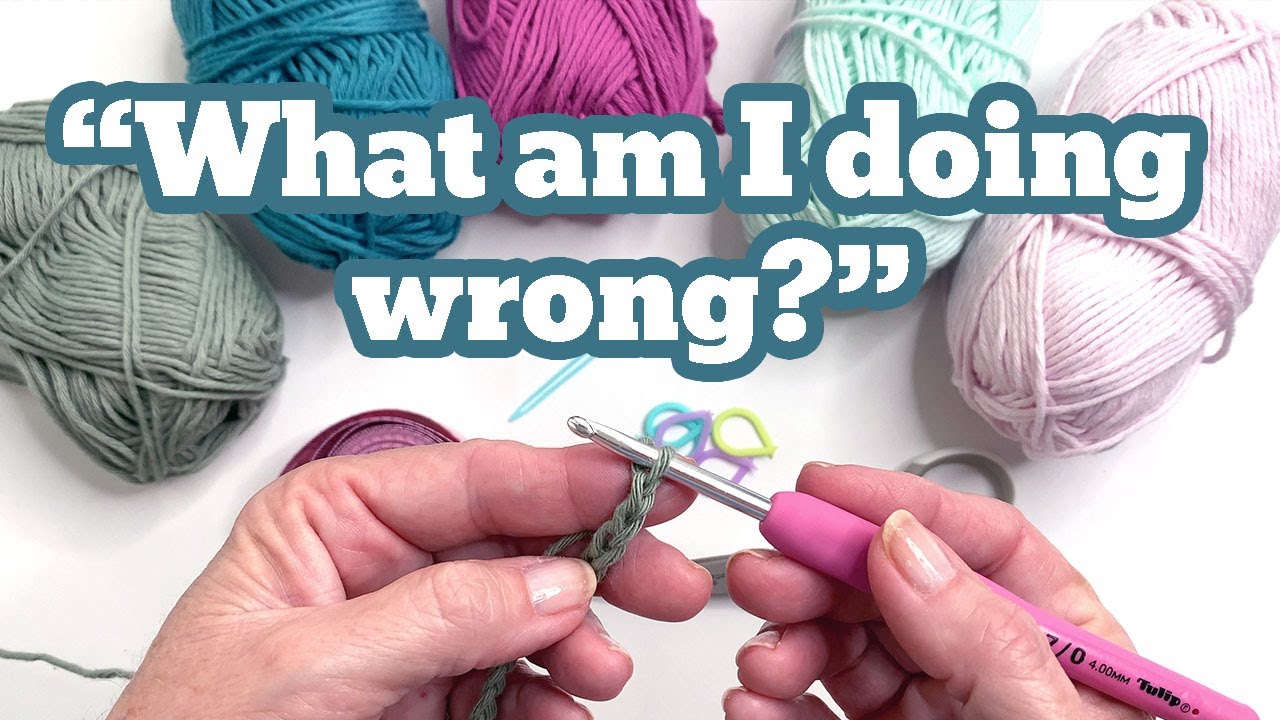 Stop Struggling!  Answers to Your 3 Most Asked Crochet Questions 🧶