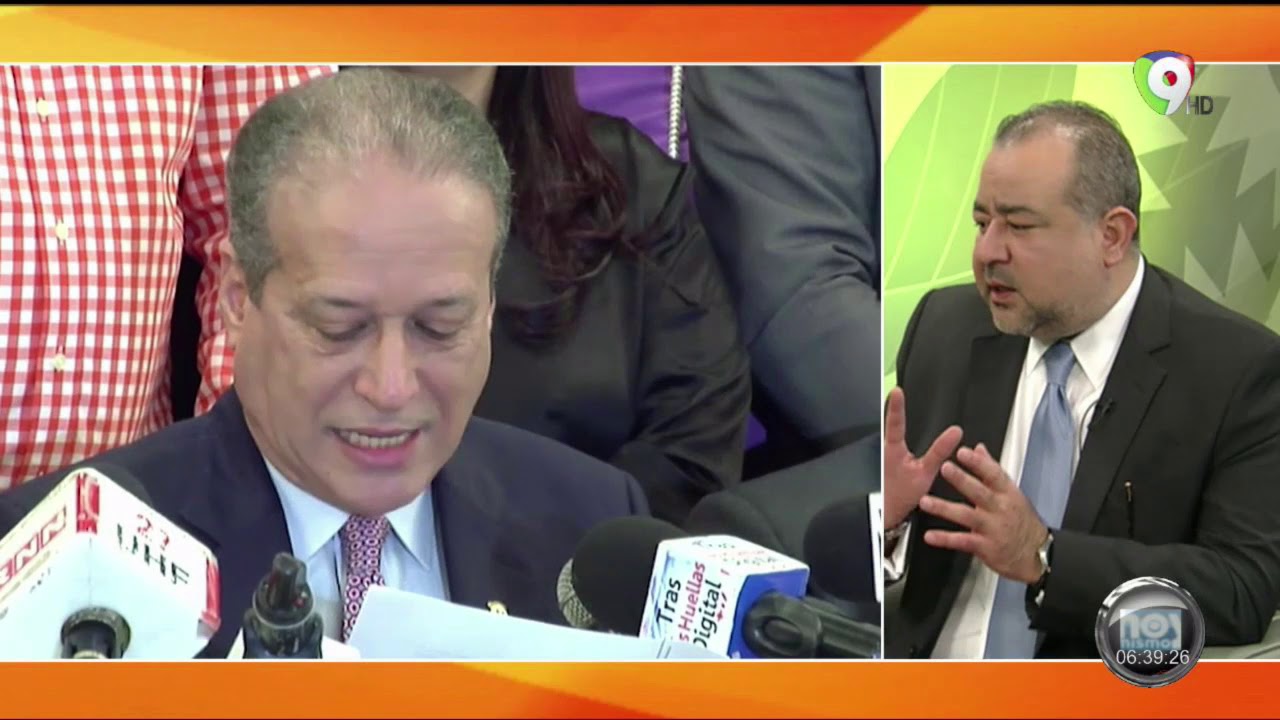 Reinaldo Pared Renuncia a su Pre candidatura a presidente | Hoy Mismo