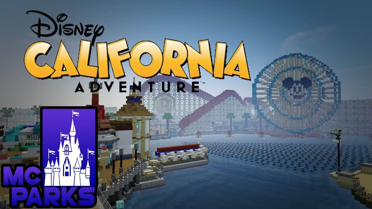 We built Disney California Adventure Park in Minecraft -- and you can visit!