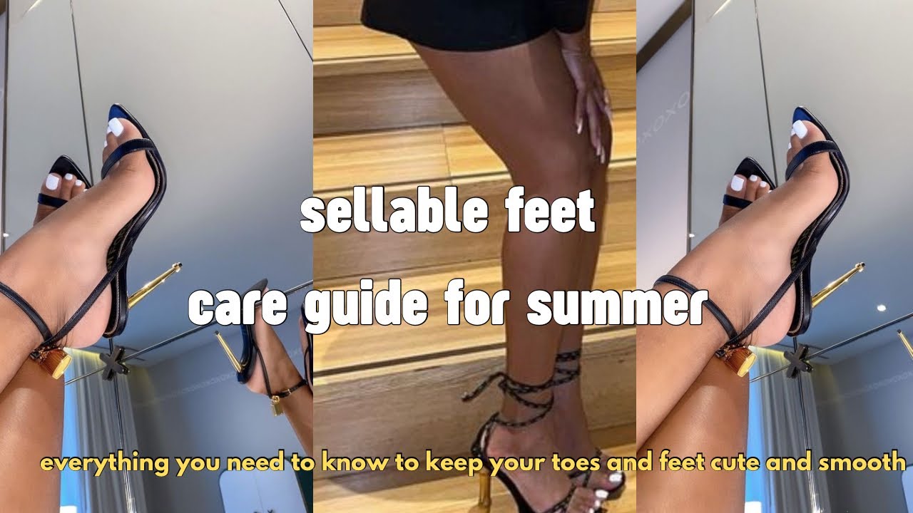 How to get CUTE & SOFT feet + toes for summer￼ | Feet care routine & product recommendations