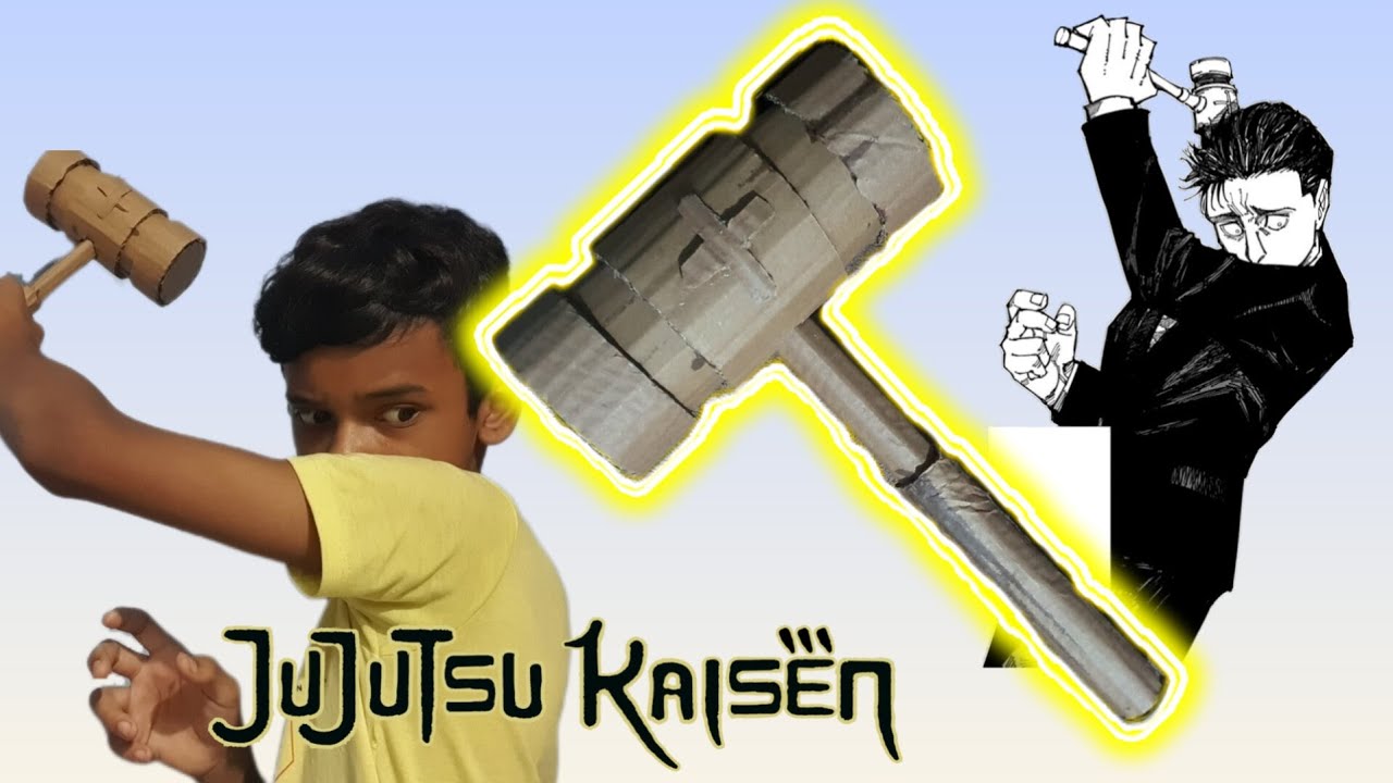 How to make Hiromi Higuruma's Gavel | Step-by-step | JJK | VIRAT CREATES 