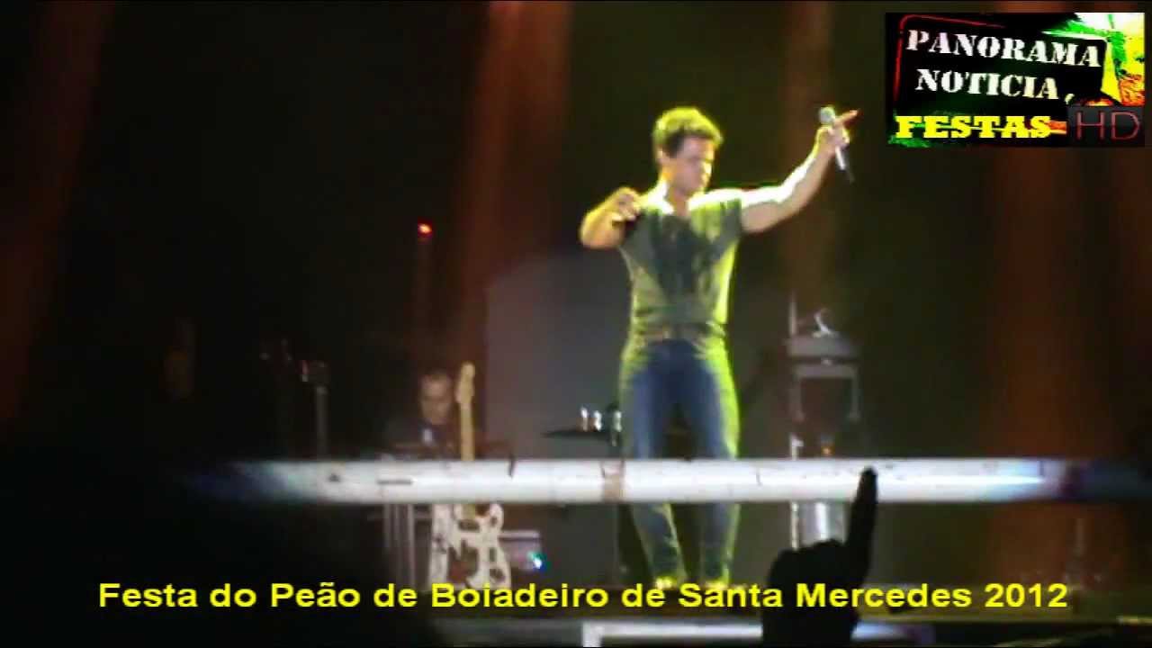 Show do cantor Eduardo Costa na Festa do Peão de Boiadeiro de Santa Mercedes 2012
