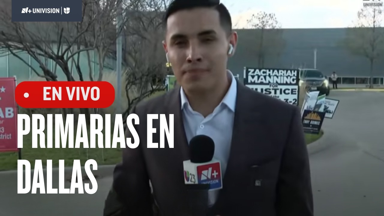🔴#Envivo | Primarias en Dallas: ¿La redistribución electoral hará un cambio en las votaciones?