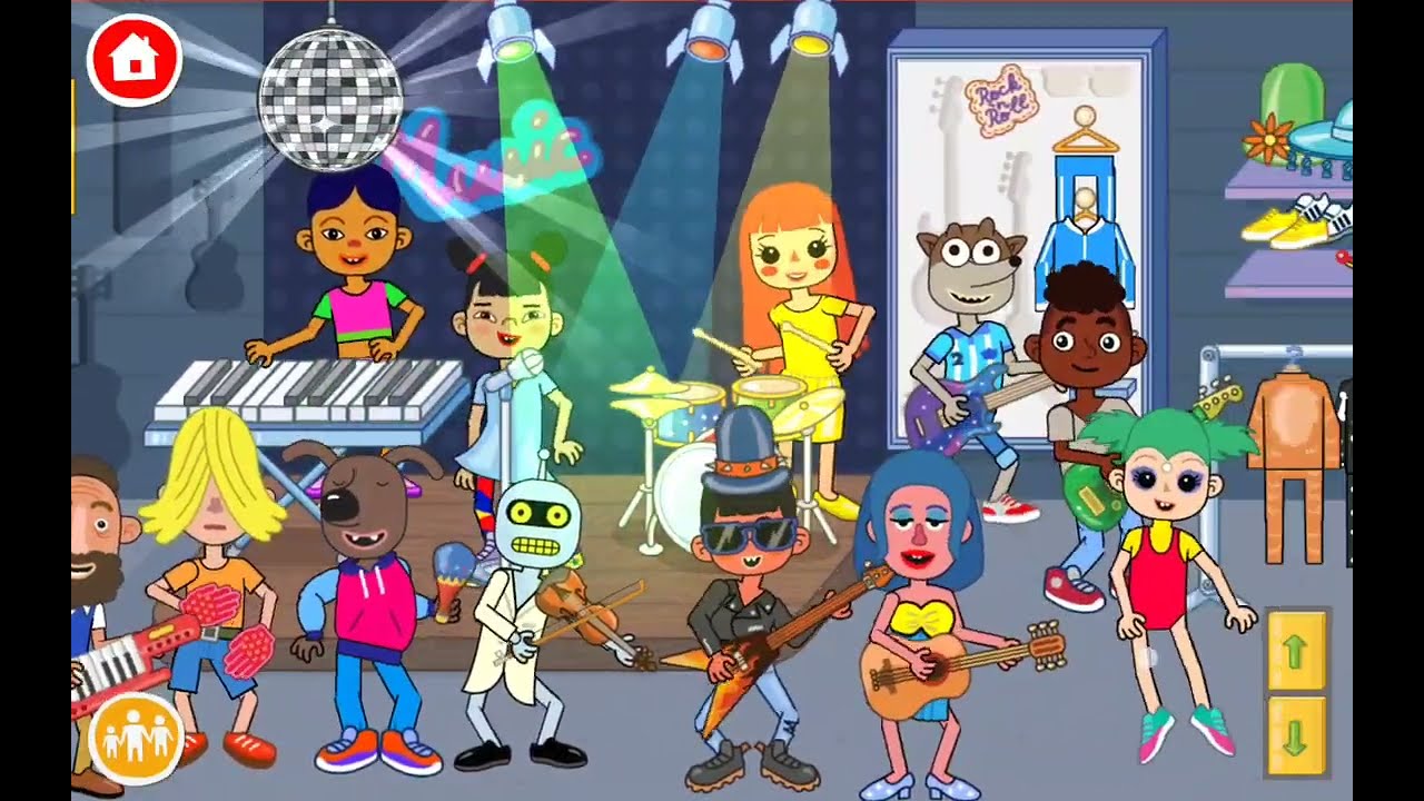 Pepi Super Stores ROCKSTAR⭐🌟🎸👨🏻‍🎤 звезда🌟⭐🤩🤩 музыка🎵🎶 игра