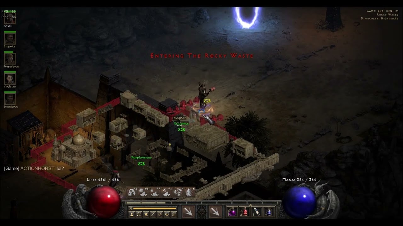 Killing a noobie lvl 90 pk on hardcore