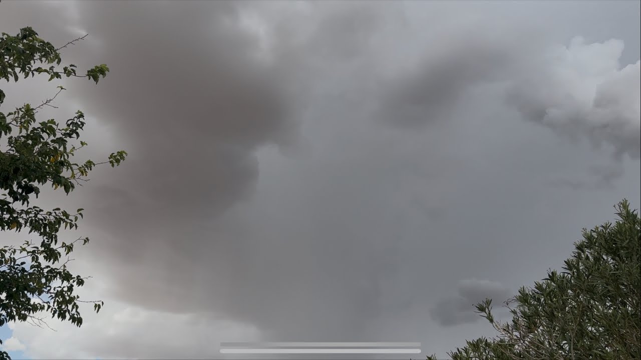 Joey's West Coast Adventures is live! Monsoon where they&rsquo;re coming in over Golden Valley, Arizona ￼