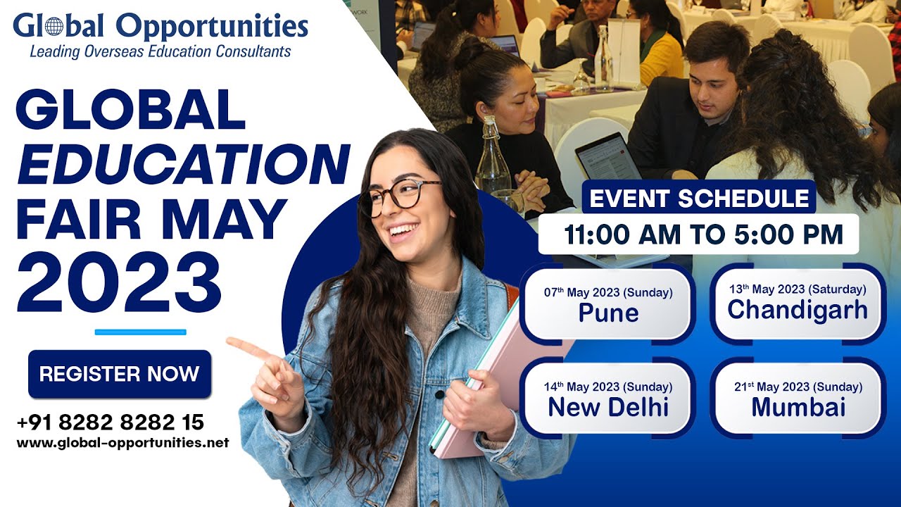 Get Ready to Explore the World of Education - Join Us at Global Education Fair 2023 in New Delhi