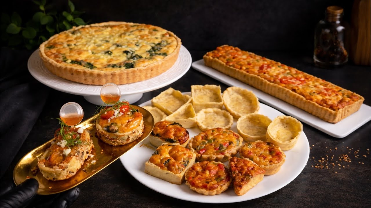 📍كيش اقتصادي بعجين خرافي ب 2 حشوات مختالفة رائعة😋