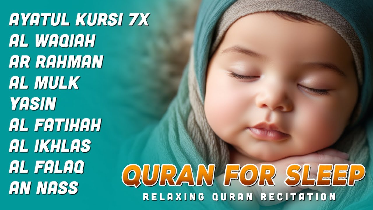 Relaxing Quran Recitation of Ayat Kursi, Surah Yasin, Rahman ,Al Mulk,Waqiah,Ikhlas,Falaq,An Nass