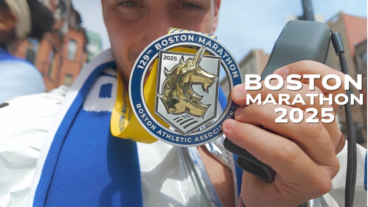 I Ran In The 2025 Boston Marathon | Vlog