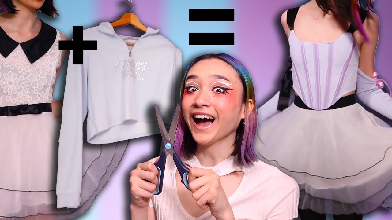 THRIFT FLIP Vanuit Mijn EIGEN KAST | Mijn oude kleding verknippen!