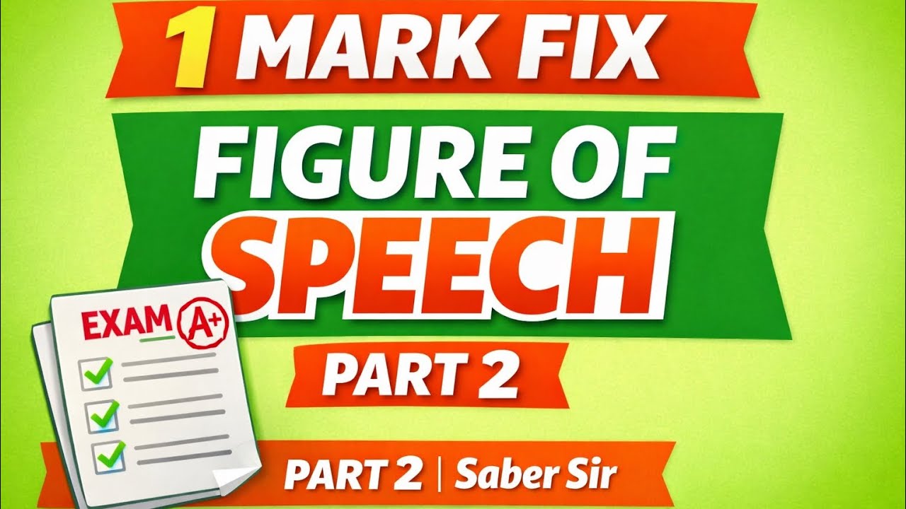 Learn figure of speech  part 2 with #saber sir .