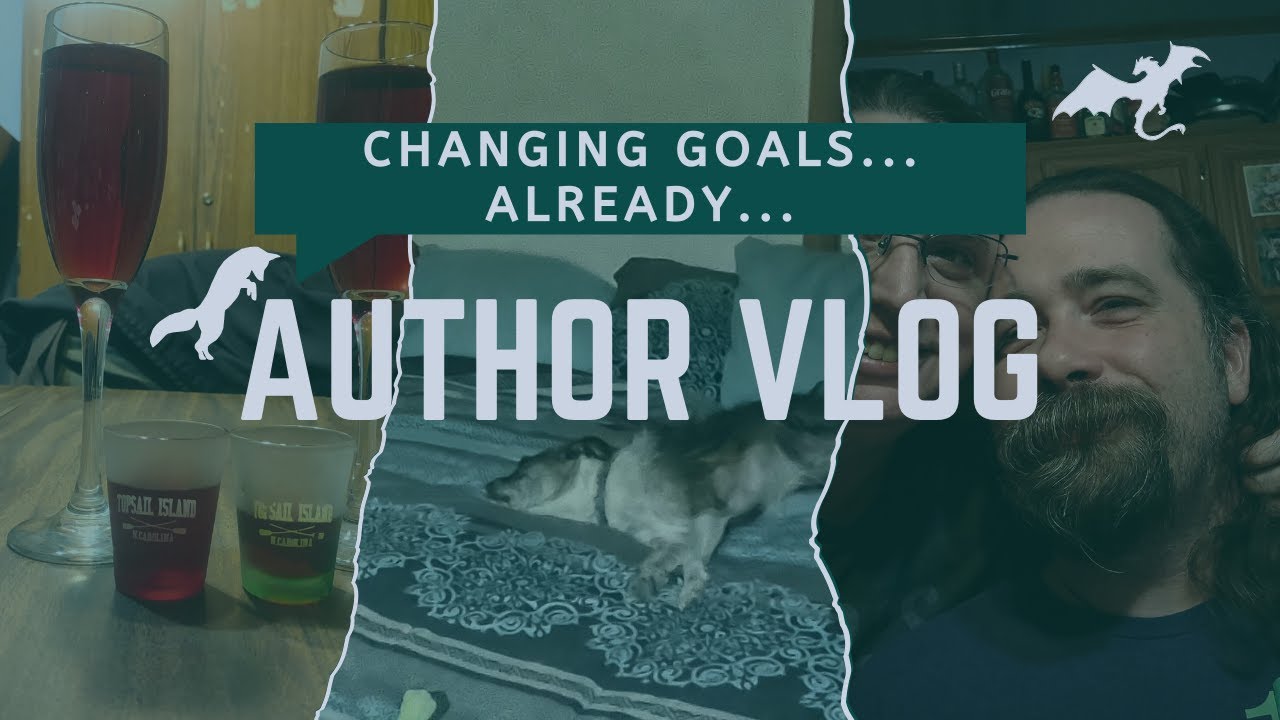 Starting the New Year Right… Changing Goals | 2026 Author Vlog