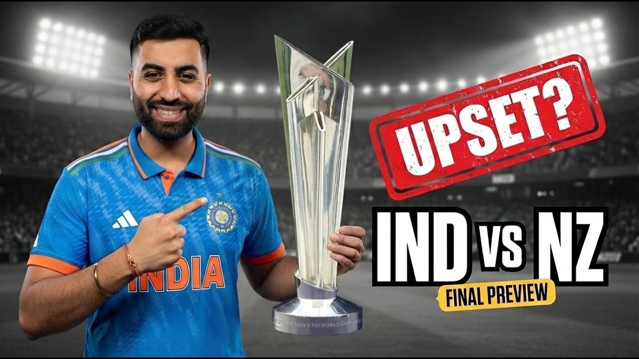 We're NERVOUS About This Final | IND vs NZ T20 WC FINAL Preview
