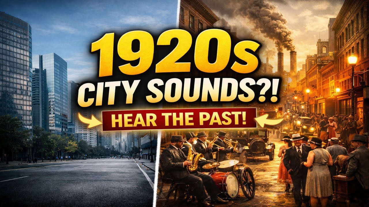 “This Is What 1920s Cities REALLY Sounded Like”