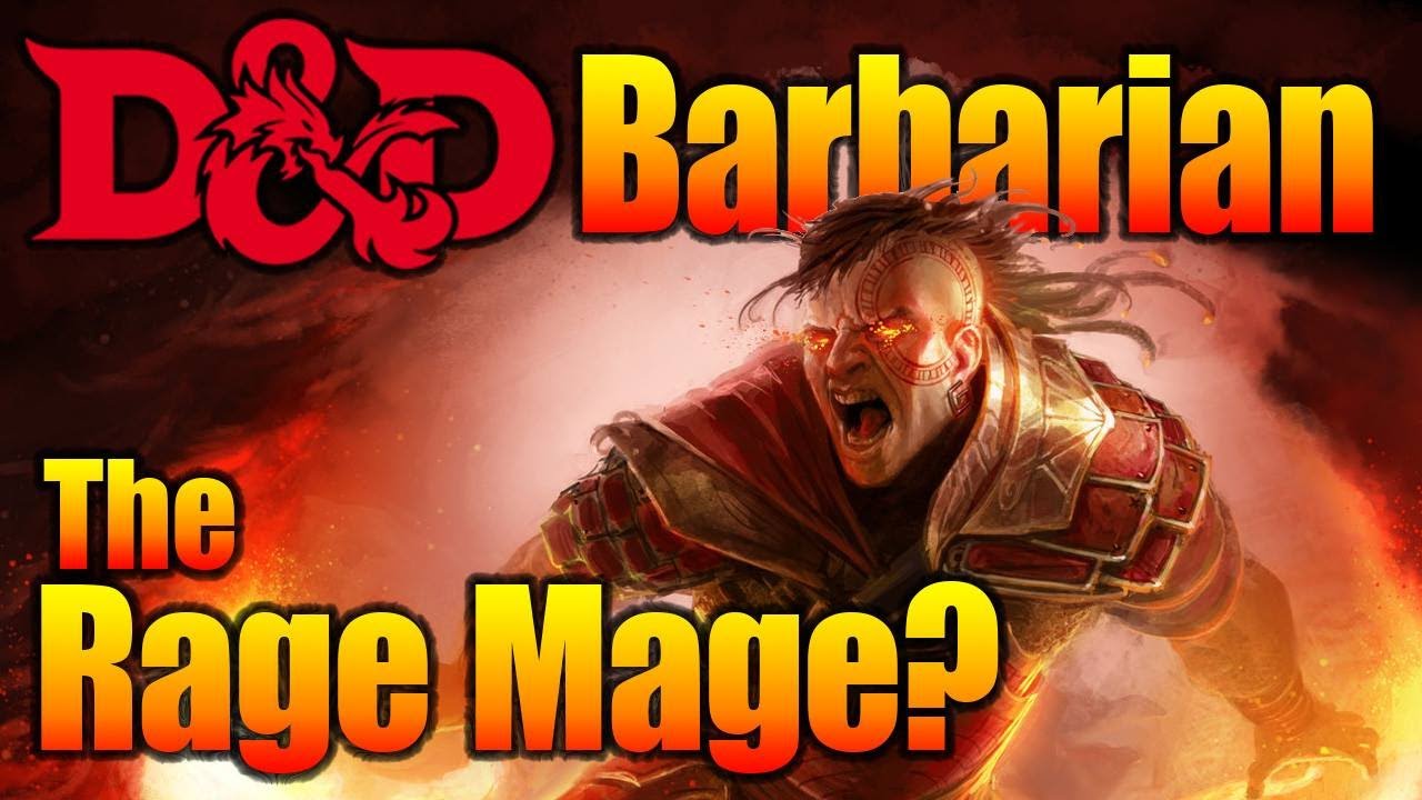 D&D Barbarian 5E - Things You Can do While you Rage
