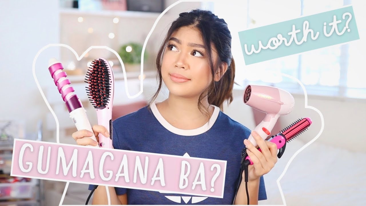 Cheap LAZADA Hair Tools (HONEST REVIEW!!!) | Janina Vela