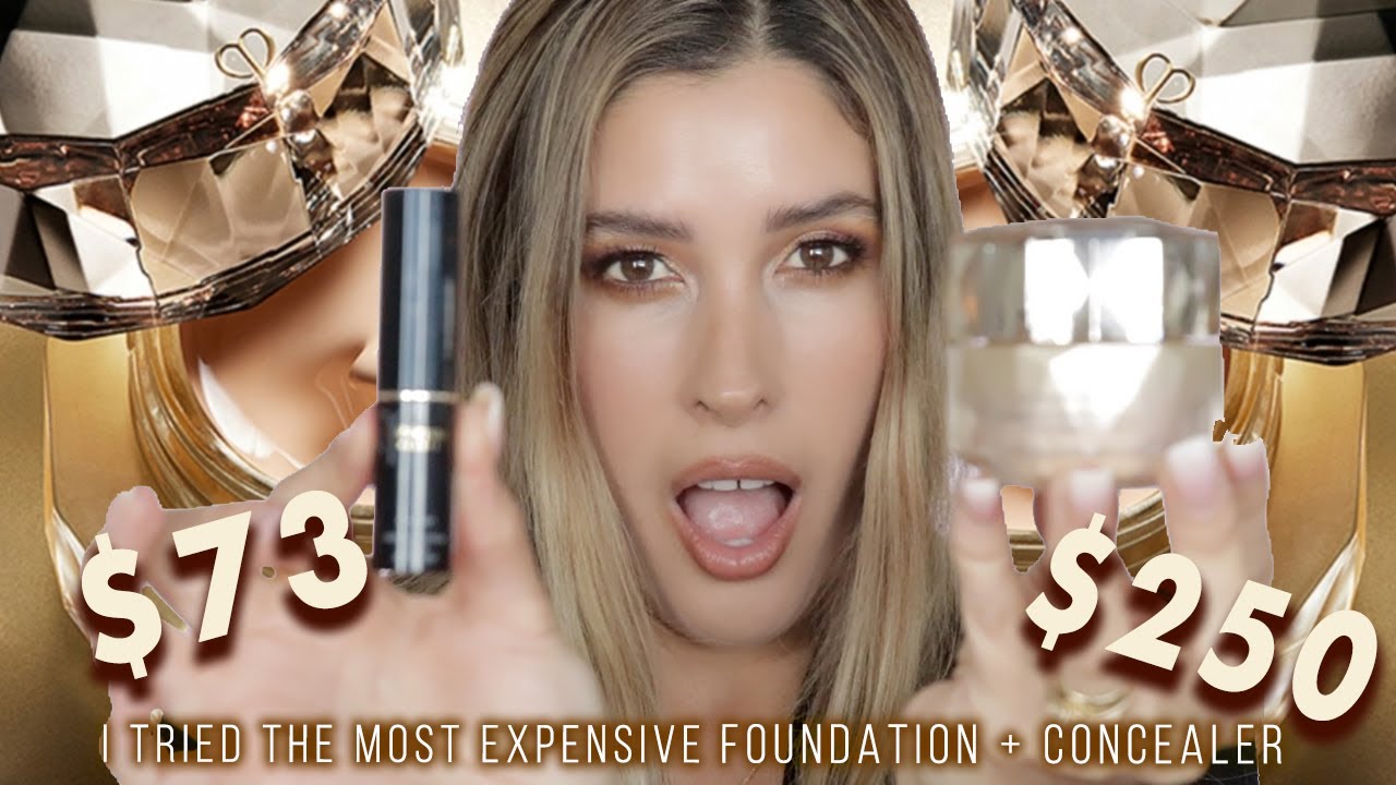 CLE DE PEAU THE FOUNDATION $250 + CONCEALER $73 Full Day Wear Test Review Luxury Most Expensive WTF