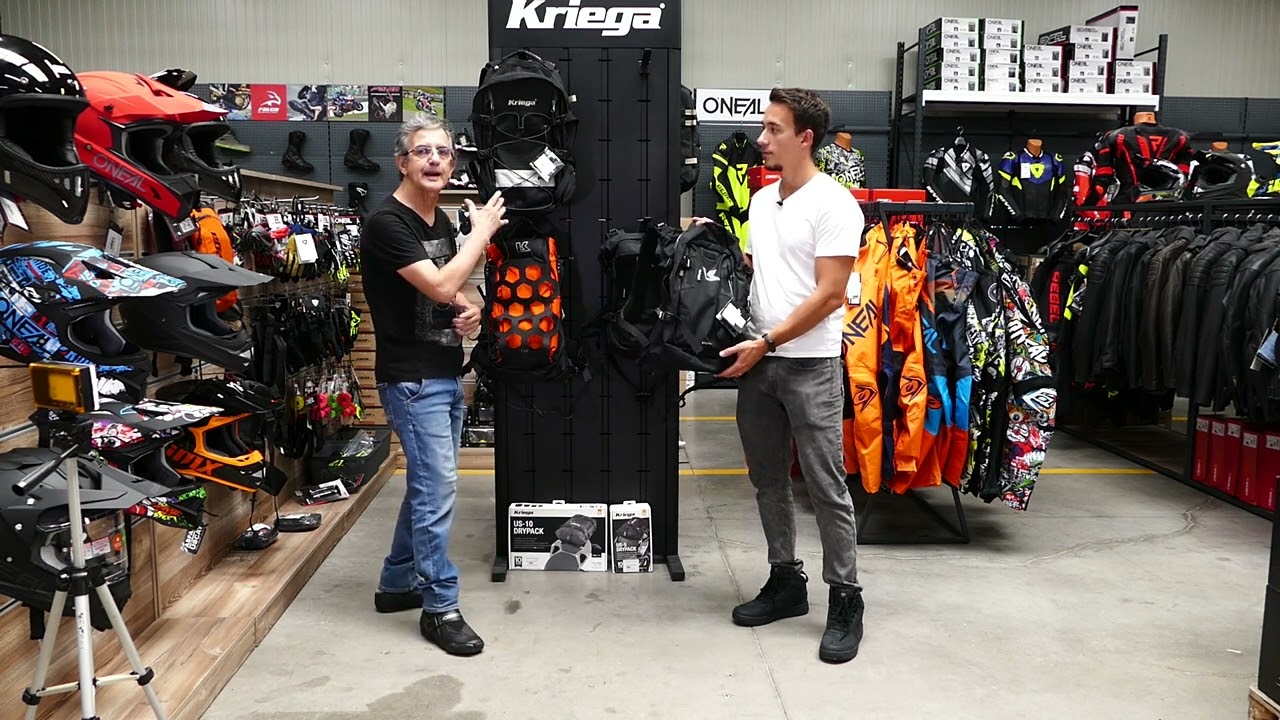 Despre rucsacii moto Kriega de la Asfalt Uscat.