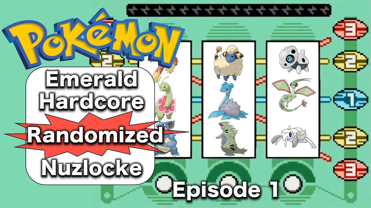 We already lost who?! Pokemon Emerald Randomized Hardcore Nuzlocke - Attempt 1, Episode 1