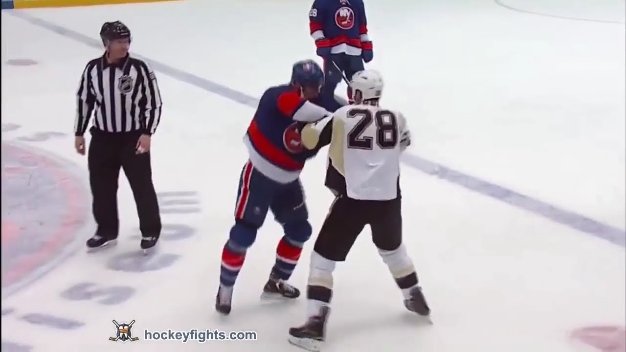 New York Islanders vs Pittsburgh Penguins 'Fight Night' - Born To Raise Hell