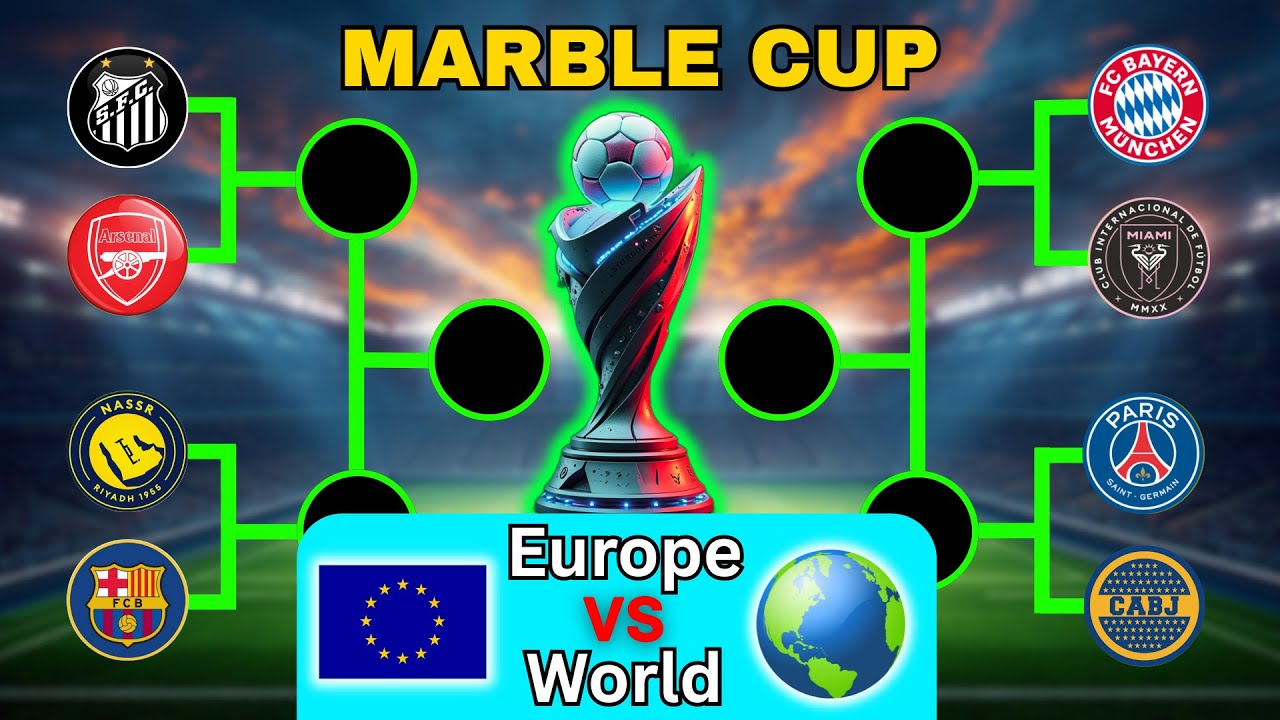 Europe vs World – Marble Cup Begins! 🌍⚽