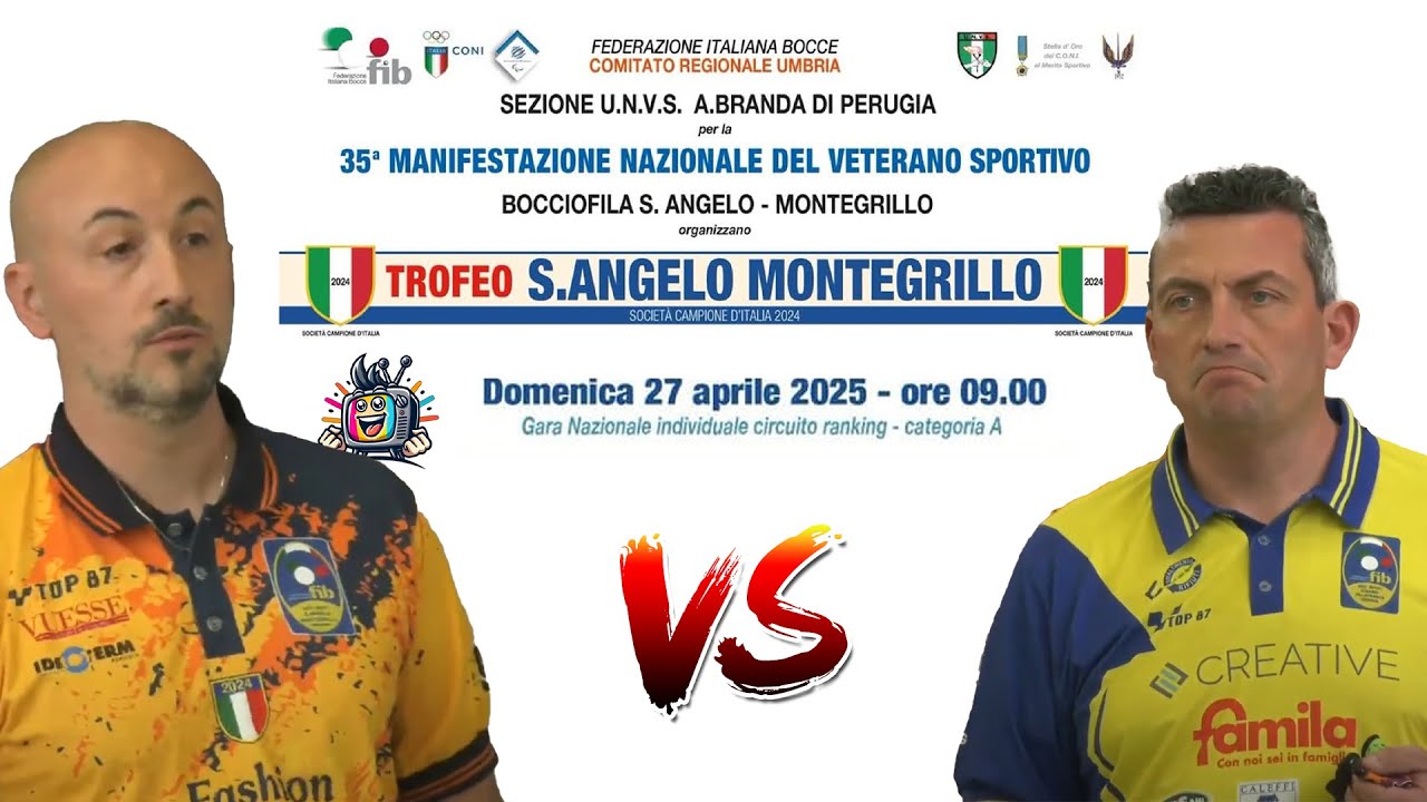 Alfonso Nanni - Giuliano Di Nicola | La Finale del Trofeo Sant'Angelo Montegrillo - 27 Aprile 2025