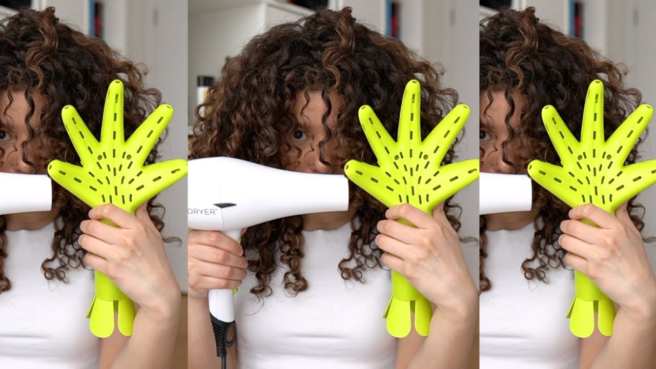 DIFFUSING CURLY HAIR + TIPS