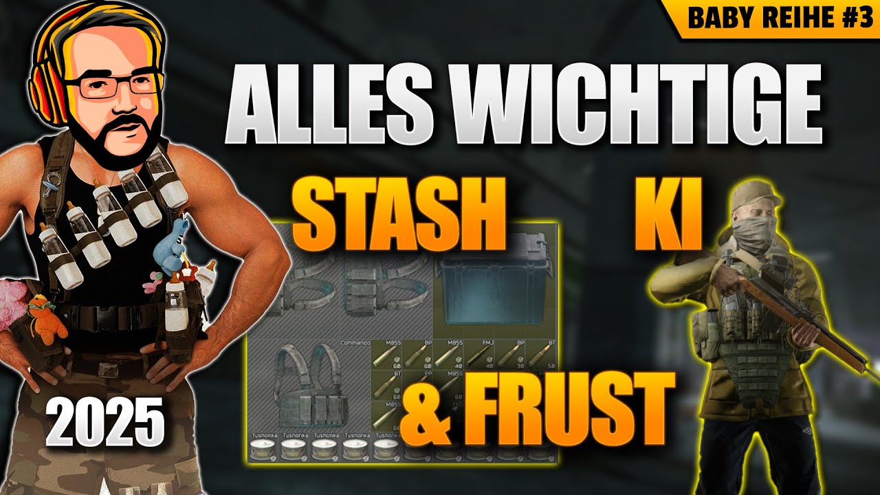 So geht TARKOV: Stash Management | Frust | Vorlagen | Tarkov Shooter | KI Fights - Baby Hans S05E03