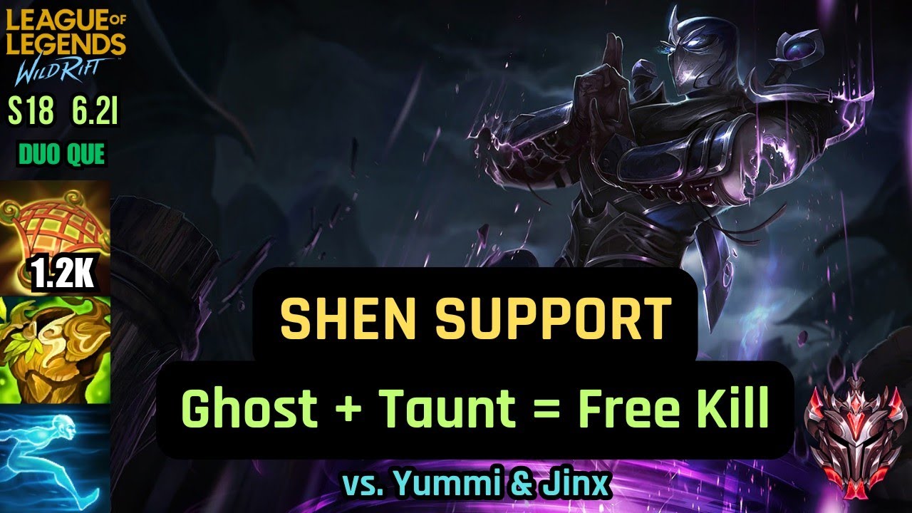 They Thought Shen Support Was a Troll&hellip; Then Yuumi & Jinx Got Destroyed! | Wild Rift