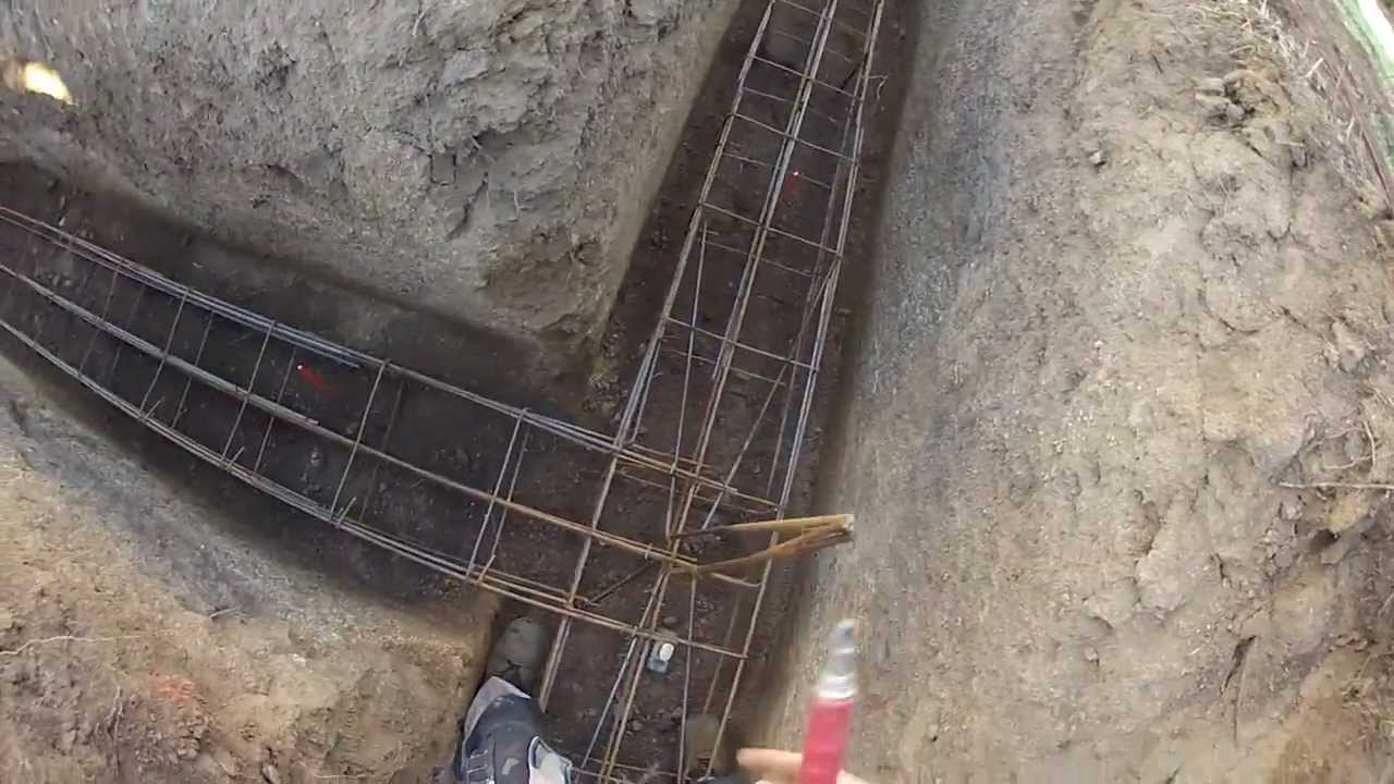 ferraillage fondations maison
