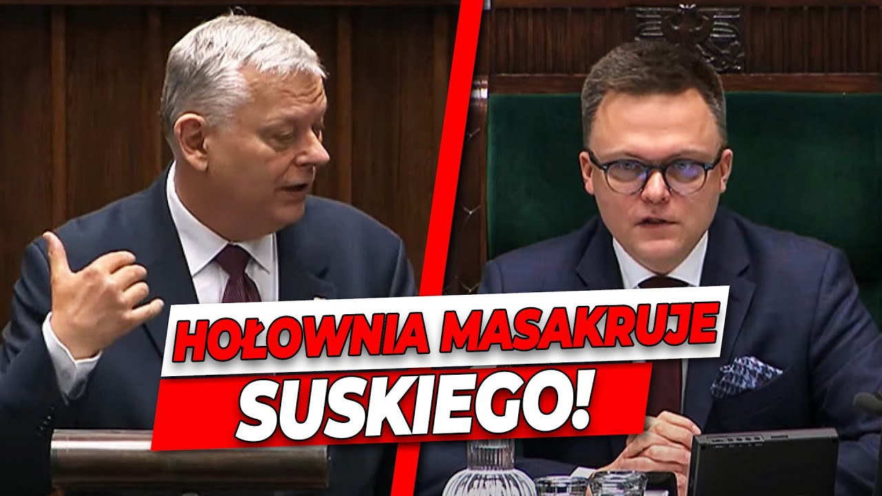 Marszałek Hołownia dobitnie ripostuje Suskiego!