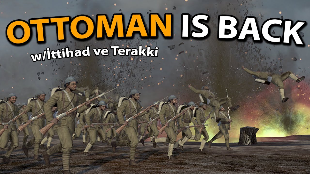 ENVER PAŞA İLE 1. DÜNYA SAVAŞI MODU | Napoleon Total War The Great War Mod Osmanlı