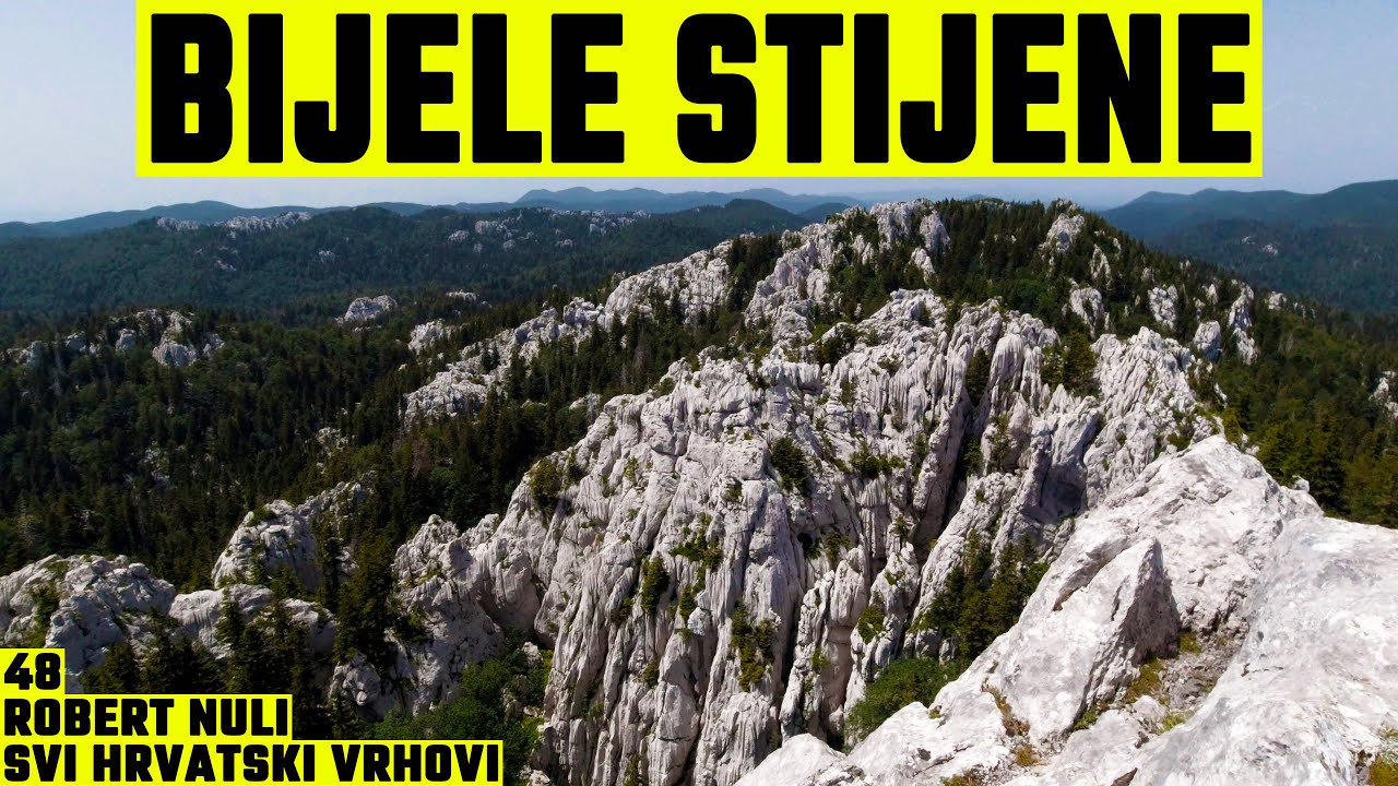 Bijele stijene, Gorski kotar, 1335m - planinarenje [48. VRH iz serijala SVI HRVATSKI VRHOVI] 4K